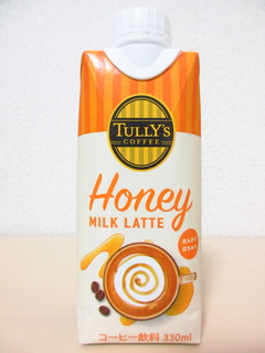 TULLY'S COFFEE Honey MILK LATTE