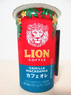 LION COFFEE VANILLA MACADAMIA カフェオレ