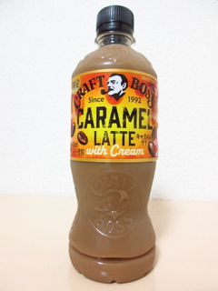 CRAFT BOSS CARAMEL LATTE with Cream